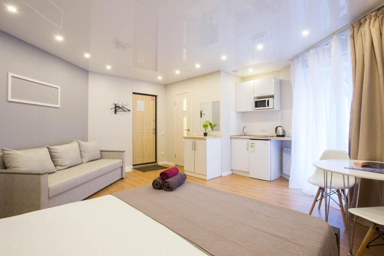 New Studio In The City Center - Mykoly Khvylovoho Str 5-2 Kharkiv Bagian luar foto